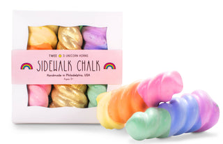 Sidewalk Chalk - Unicorn Horns, Twee, Art Supplies, Chalk, Sidewalk Chalk, Toys, Twee, Twee Sidewalk Chalk, Twee Sidewalk Chalk - Unicorn Horns, Unicorn, Unicorns, Sidewalk Chalk - Basically 