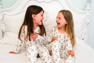 Two Peas Clothing Benny Bunny 2pc Pajama Set, Two Peas Clothing Co, Benny bunny, bunny pajamas, CM22, Easter, Easter bunny, Easter pajamas, long sleeve pajamas, pajama, pajama set, two peas c