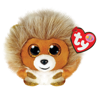 Caesar the Lion Tan Puffie, Ty Inc, Beanie Ball, Caesar the Lion Tan Puffie, cf-type-stuffed-animal, cf-vendor-ty-inc, Puffie, Puffy, Stuffed Animal, Ty, Ty Beanie Ball, Ty Inc, Ty Inc Puffie