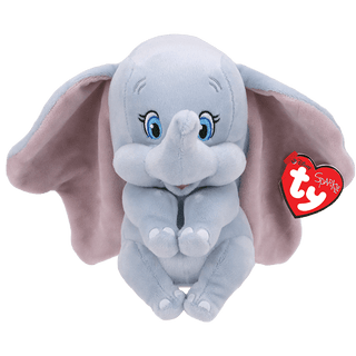 Ty Dumbo Sparkle Stuffed Animal - Small, Ty Inc, Disney Dumbo, Dumbo, Dumbo Stuffed Animal, Small Dumbo, Ty, Ty Disney, Ty Stuffed Animal, Stuffed Animal - Basically Bows & Bowties