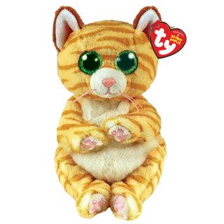 Ty Mango the Gold Striped Cat Beanie Bellies, Ty Inc, Beanie, Beanie Baby, Cat, cf-type-beanie-baby, cf-vendor-ty-inc, Mango the Gold Striped Cat, Stocking Stuffer, Stocking Stuffers, Ty, Ty 