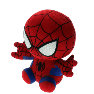 Ty Spiderman from Marvel Plush - Small, Ty Inc, Marvel, Marvel Comics, Plush Doll, Spiderman, Spiderman Plush, Ty, Ty Spiderman, Ty Spiderman from Marvel Plush - Small, Ty Stuffed Animal, Stu