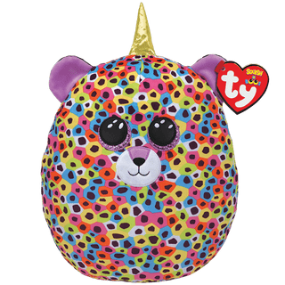 Ty Squish A Boo - Giselle the Leopard, Ty Inc, Giselle the Multi Color Leopard, Squish a Boo, Ty, Ty Giselle, Ty Giselle the Leopard, Ty Inc, Ty Plush, Ty Squish, Ty Squish A Boo, Ty Squish A