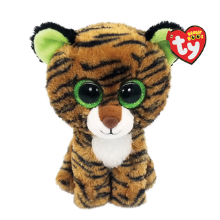Ty Tiggy the Tiger Beanie Boo - Small, Ty Inc, Beanie, Beanie Boo, Stuffed Animal, Ty, Ty Beanie Boo, Ty Cat, Ty Inc, Ty Plush, Ty Stuffed Animal, Ty Tiggy the Tiger, Ty Tiggy the Tiger Beani