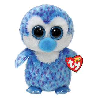 Ty Tony the Blue Penguin Beanie Boo - Small, Ty Inc, Beanie, Beanie Boo, Penguin, Stuffed Animal, Tony the Penguin, Ty, Ty Beanie Boo, Ty Cat, Ty Inc, Ty Penguin, Ty Plush, Ty Stuffed Animal,