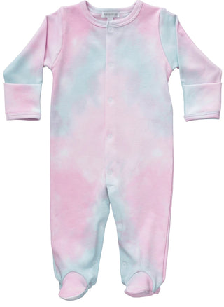 Baby Noomie Pink Tie Dye Footie with Snaps, Noomie, Baby Noomie, Baby Noomie Blue Tie Dye Footie with Snaps, Baby Noomie Pink Tie Dye, Baby Noomie Pink Tie Dye Footie with Snaps, Baby Noomie 