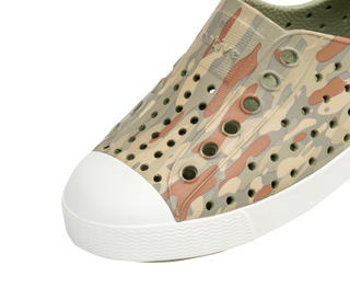 Native Jefferson Print - Elm Green/ Shell White/ Elm Eucamo, Native, Camo Shoes, cf-size-c5, cf-size-c6, cf-type-shoes, cf-vendor-native, Jefferson, Kids Shoes, Native Camo, Native Child, Nat