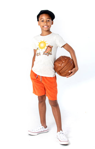 Appaman Camp Shorts - Burnt Orange Terry, Appaman, Appaman, Appaman Shorts, Boys Shorts, Burnt Orange, Camp Shorts, cf-size-10, cf-size-3t, cf-size-7, cf-size-8, cf-type-shorts, cf-vendor-app