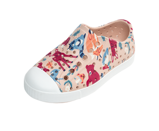 Native Jefferson Print - Shell White/ Shell White/ Root Forest Friends, Native, Boys Shoes, cf-size-c11, cf-size-c13, cf-size-c7, cf-size-c8, cf-size-c9, cf-size-j1, cf-type-shoes, cf-vendor-