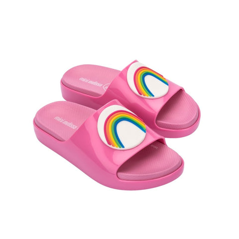 Mini Melissa Cloud Slide Care Bears - Pink, Mini Melissa, Care Bear, Care Bears, cf-size-1, cf-size-4, cf-type-girls-shoes, cf-vendor-mini-melissa, cloud sandal, Melissa, Mini Melissa, Mini M