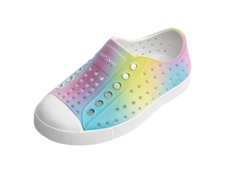 Native Jefferson Print - Shell White / Shell White / Pink Blue Haze, Native, cf-size-c4, cf-type-shoes, cf-vendor-native, Jefferson, Native, Native Child, Native Child Shoes, Native Jefferson