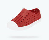Native Jefferson Shoes - Torch Red / Shell White, Native, cf-size-c10, cf-size-c11, cf-size-c12, cf-size-c13, cf-size-c4, cf-size-c5, cf-size-c6, cf-size-c7, cf-size-c8, cf-size-j1, cf-size-j