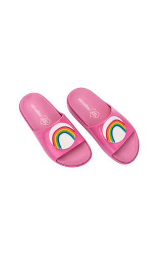 Mini Melissa Cloud Slide Care Bears - Pink, Mini Melissa, Care Bear, Care Bears, cf-size-1, cf-size-4, cf-type-girls-shoes, cf-vendor-mini-melissa, cloud sandal, Melissa, Mini Melissa, Mini M