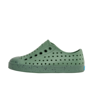 Native Jefferson Bloom Shoes - Ivy Green/ Ivy Green/ Jiffy Speckles, Native, Boys Shoes, cf-size-c11, cf-size-c4, cf-size-c6, cf-size-c7, cf-size-j2, cf-size-j3, cf-type-shoes, cf-vendor-nati