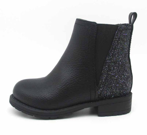 MIA Kids Toddler Pratt Boot - Black, MIA Shoes, Black Boot, cf-size-10, cf-size-12, cf-size-7, cf-size-8, cf-size-9, cf-type-boot, cf-vendor-mia-shoes, JAN23, MIA, Mia Boot, Mia Kids, Mia Kid