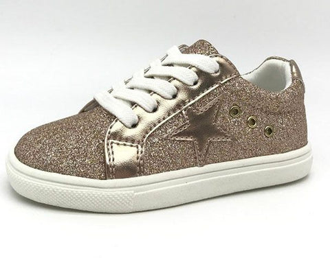 MIA Kids Little Pixxy Sneaker, MIA Shoes, Glitter Sneaker, JAN23, MIA, Mia Kids, MIA Kids Little Pixxy, Mia Kids Shoes, Mia Shoes, MIA Sneaker, Shoe, Shoes, Sneaker - Basically Bows & Bowties