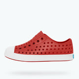 Native Jefferson Shoes - Torch Red / Shell White, Native, cf-size-c10, cf-size-c11, cf-size-c12, cf-size-c13, cf-size-c4, cf-size-c5, cf-size-c6, cf-size-c7, cf-size-c8, cf-size-j1, cf-size-j