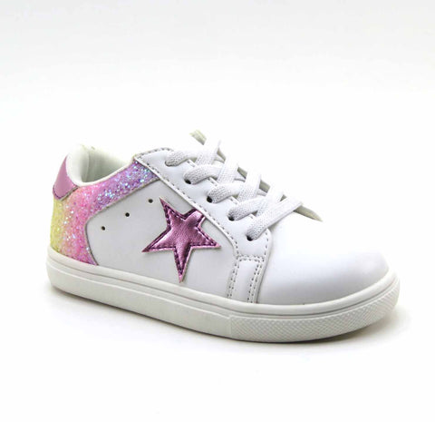 MIA Kids Little Zerina Sneaker, MIA Shoes, Glitter Sneaker, JAN23, MIA, Mia Kids, MIA Kids Little Zerina Sneaker, Mia Kids Shoes, Mia Shoes, MIA Sneaker, Shoe, Shoes, Star Sneaker, Zerina Sne