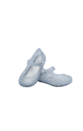 Mini Melissa Mini Campana Papel - Glitter Clear, Grendene, Campana, cf-size-10, cf-size-11, cf-size-12, cf-size-5, cf-size-6, cf-size-7, cf-size-9, cf-type-shoes, cf-vendor-grendene, Glitter,