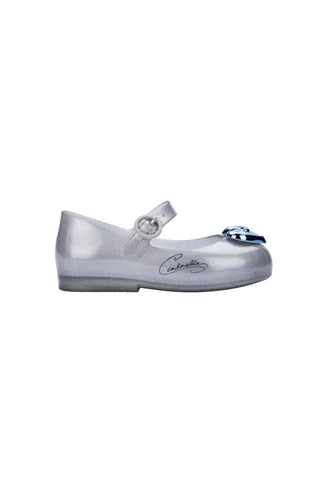 Mini Melissa Mini Sweet Love + Princess BB - Cinderella (Silver), Grendene, cf-size-10, cf-size-11, cf-size-12, cf-size-5, cf-size-7, cf-size-9, cf-type-shoes, cf-vendor-grendene, Cinderella,