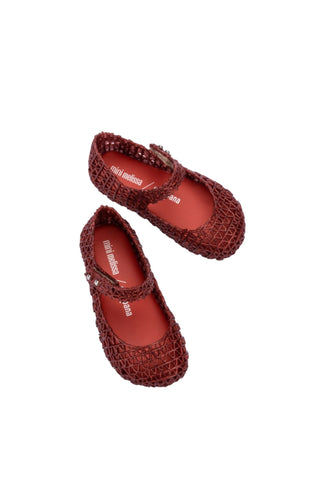 Mini Melissa Mini Campana Papel - Red Glitter, Grendene, Campana, cf-size-10, cf-size-11, cf-size-12, cf-size-7, cf-size-8, cf-size-9, cf-type-shoes, cf-vendor-grendene, Glitter, Grendene, Gr