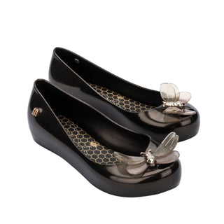 Mini Melissa Ultragirl Bugs - Metallic Black, Grendene, Black Metallic, Butterfly, cf-size-11, cf-size-12, cf-size-13, cf-size-3, cf-size-4, cf-type-shoes, cf-vendor-grendene, Grendene, Grend