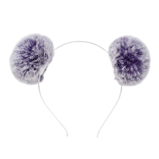 Zomi Gems Fuzzy Pom Pom Headband, Zomi Gems, cf-type-headbands, cf-vendor-zomi-gems, Confetti, Fuzzy, Headband, Headbands, Pom Pom, Pom Pom Headband, Stocking Stuffer, Stocking Stuffers, Tiny