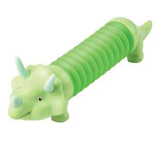 Dinosaur Pop Play Tubes, US Toy Company, Ball, Dino, Dinos, Dinosaur, Dinosaur Pop Play Tubes, Dinosaurs, EB Boy, EB Boys, EB Girls, Sensory Toy, Squishy Toy - Basically Bows & Bowties