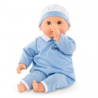 Corolle Bebe Calin Blue Mael, Corolle, 12" Doll, Baby Doll, Bebe Calin Mael, Boy Doll, Corolle Baby Doll, Corolle Bebe Calin Mael, Corolle Doll, Doll, Toys, Dolls - Basically Bows & Bowties