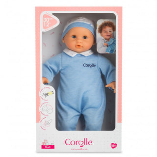 Corolle Bebe Calin Blue Mael, Corolle, 12" Doll, Baby Doll, Bebe Calin Mael, Boy Doll, Corolle Baby Doll, Corolle Bebe Calin Mael, Corolle Doll, Doll, Toys, Dolls - Basically Bows & Bowties