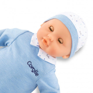 Corolle Bebe Calin Blue Mael, Corolle, 12" Doll, Baby Doll, Bebe Calin Mael, Boy Doll, Corolle Baby Doll, Corolle Bebe Calin Mael, Corolle Doll, Doll, Toys, Dolls - Basically Bows & Bowties