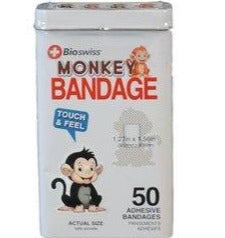 Monkey Bandages, Watchitude, Bandages, Bandaid, Bandaids, Bio Swiss, EB Boy, EB Boys, EB Girls, Monkey, Monkey Band Aids, Monkey Bandages, Monkey Bandaids, Monkeys, Stocking Stuffer, Stocking