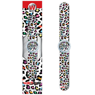 Watchitude Leopard Camo Digital Slap Watch, Watchitude, Digital Slap Watch, Digital Watch, EB Girls, Rainbow, Rainbow Leopard, Slap Watch, Tween Gift, Watch, Watches, Watchitude, Watchitude D