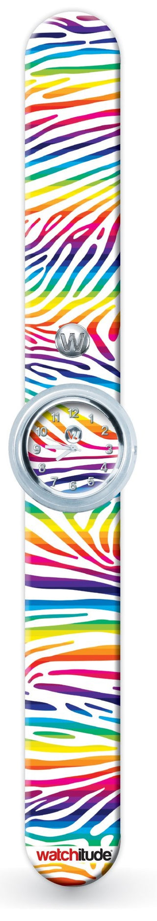 Watchitude Rainbow Zebra Slap Watch, Watchitude, Cyber Monday, Rainbow, Rainbow Zebra, Slap Watch, Tween Gift, Watch, Watches, Watchitude, Watchitude Rainbow, Watchitude Rainbow Leopard Slap 