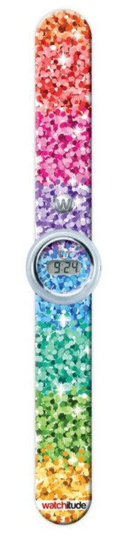 Watchitude Sassy Sequins Digital Slap Watch, Watchitude, Digital Slap Watch, Digital Watch, Rainbow, Rainbow Leopard, Slap Watch, Tween Gift, Watch, Watches, Watchitude, Watchitude Digital Sl