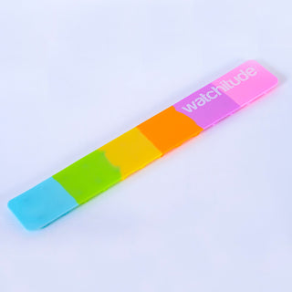 Watchitude Slap Stix - Tie Dye, Watchitude, Slap Bracelet, Slap Stix, Tie Dye, Watchitude, Watchitude Slap Stix, Bracelets - Basically Bows & Bowties