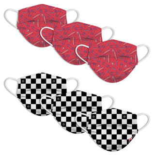 Kids Disposable Masks - Skater / Checkers, Watchitude, Child Face Mask, Child Face MAskCute Kids Face MAsk, Cotton Face Mask, Cute Kids Mask, Disposable Face Mask, Els PW 11399, Face Mask, Fa