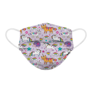 Kids Disposable Masks - Butterfly Picnic / Club Unicorn, Watchitude, Butterfly Picnic / Club Unicorn, Butterfly Picnic / Club Unicorn Disposable Masks, Child Face Mask, Child Face MAskCute Ki