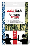 Kids Disposable Masks - Shark Frenzy / Dino Camo, Watchitude, Child Face Mask, Child Face MAskCute Kids Face MAsk, Cotton Face Mask, Cute Kids Mask, Disposable Face Mask, Els PW 11399, Face M