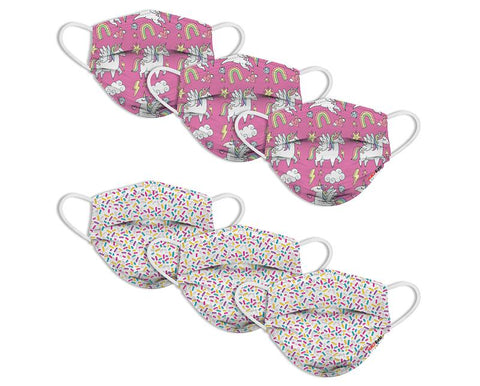 Kids Disposable Masks - Sprinkles / Unicorn World, Watchitude, Child Face Mask, Child Face MAskCute Kids Face MAsk, Cotton Face Mask, Cute Kids Mask, Disposable Face Mask, Els PW 11399, Face 