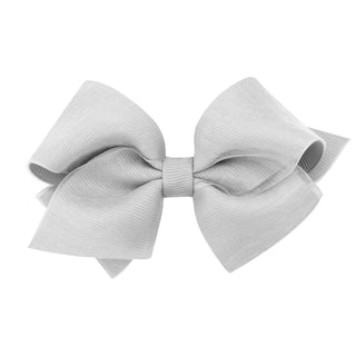Extra Small Overlay Grosgrain Bow on Clippie (50+ Colors), Wee Ones, cf-size-aqua, cf-size-black, cf-size-blue, cf-size-blue-vapor, cf-size-carmandy, cf-size-coffee, cf-size-dark-navy, cf-siz