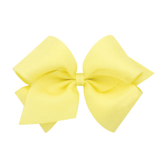 King Overlay Grosgrain Bow on Clippie (50+ Colors), Wee Ones, cf-size-antique-white, cf-size-aqua, cf-size-black, cf-size-blue, cf-size-blue-vapor, cf-size-coffee, cf-size-colonial-rose, cf-s