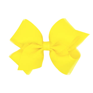 Medium Overlay Grosgrain Bow on Clippie (55+ Colors), Wee Ones, cf-size-antique-white, cf-size-aqua, cf-size-black, cf-size-blue-vapor, cf-size-charcoal, cf-size-coffee, cf-size-colonial-rose