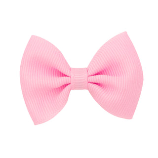 Tiny Bowtie Organza Overlay Bowtie Bow on Clippie (35+ Colors), Wee Ones, cf-type-hair-bow, cf-vendor-wee-ones, Sheer Overlay Bow, Wee Ones Sheer, Wee Ones Sheer Overlay, Hair Bow - Basically