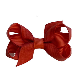 Tiny Overlay Grosgrain Bow on Clippie (30+ Colors), Wee Ones, cf-size-antique-white, cf-size-aqua, cf-size-black, cf-size-blue, cf-size-blue-vapor, cf-size-coral, cf-size-french-blue, cf-size