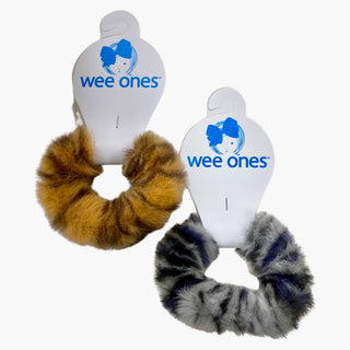 Wee Ones Print Faux Fur Scrunchie, Wee Ones, cf-type-hair-claws-&-clips, cf-vendor-wee-ones, Faux Fur Scrunchie, Wee Ones, Wee Ones Print Faux Fur Scrunchie, Wee Ones Scrunchie, Hair Claws & 