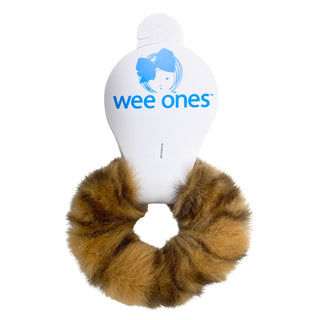 Wee Ones Print Faux Fur Scrunchie, Wee Ones, cf-type-hair-claws-&-clips, cf-vendor-wee-ones, Faux Fur Scrunchie, Wee Ones, Wee Ones Print Faux Fur Scrunchie, Wee Ones Scrunchie, Hair Claws & 