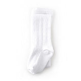 Little Stocking Co Cable Knit Tights - White, Little Stocking Co, Cable Knit Tights, cf-size-0-6-months, cf-size-1-2y, cf-size-3-4y, cf-size-5-6y, cf-size-6-12-months, cf-size-7-8y, cf-type-t
