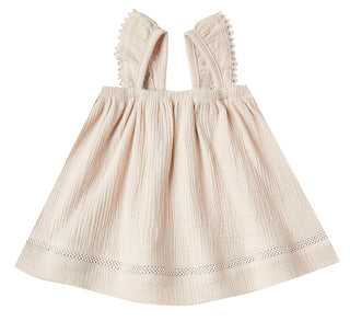 Quincy Mae Natural Woven Ruffled Tube Dress, Quincy Mae, Dress, Els PW 5060, Quincy Mae, Quincy Mae Dress, Quincy Mae Natural, Quincy Mae Natural Woven Ruffled Tube Dress, Quincy MAe Spring 2